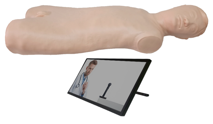 MN212大屏幕心肺触诊听诊电脑模拟器